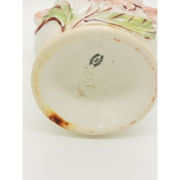 Made in Brazil Ceramic  Pottery lustreware lusterware vintage vase 8" - Picture 8 of 10